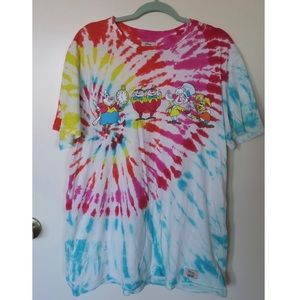 Vans Alice in Wonderland Tie Dye Tee Shirt
